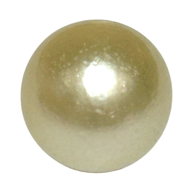 5A Round 14.4 Carat 12.5mm Pale Gold Australia South Sea Pearl Loose