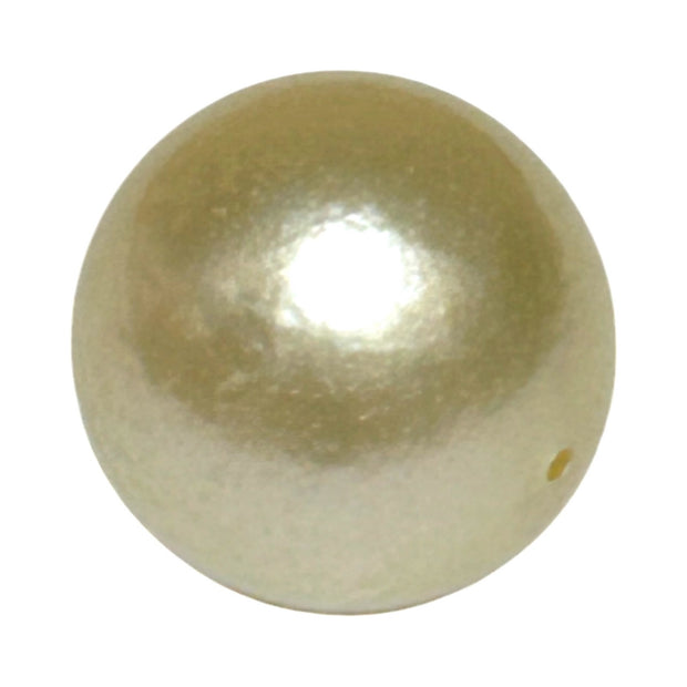 5A Round 14.4 Carat 12.5mm Pale Gold Australia South Sea Pearl Loose