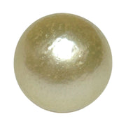 5A Round 14.4 Carat 12.5mm Pale Gold Australia South Sea Pearl Loose