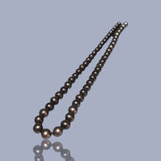 Fantastic 8 - 8.2mm Chocolate Brown Bronze Round Pearl 16" Strand