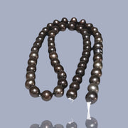 Fantastic 8 - 8.2mm Chocolate Brown Bronze Round Pearl 16" Strand