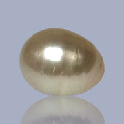 Oval Drop 14.3 x 17.7mm Deep Gold Philippines South Sea Loose Pearl