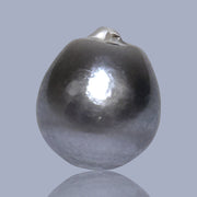 Giant 14.3 x 16mm 22.7 Carats Tahitian Peacock Middle Gray Loose Pearl