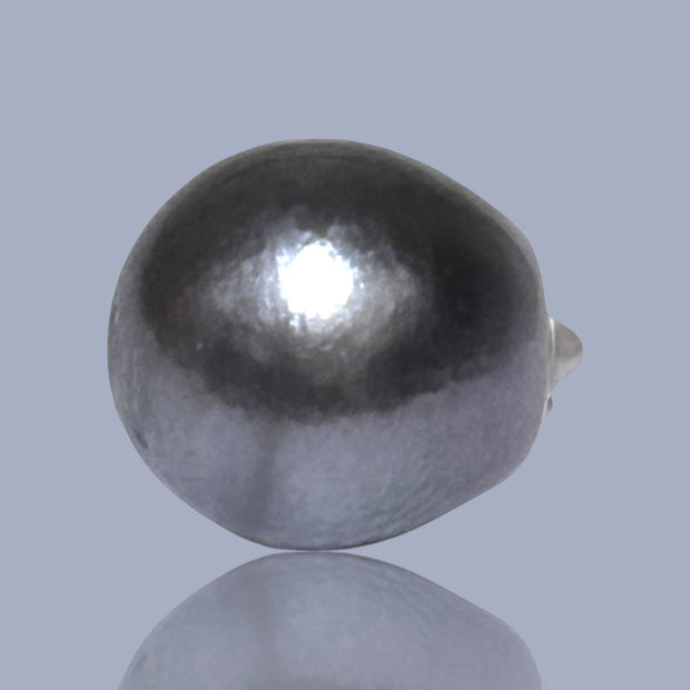 Giant 14.3 x 16mm 22.7 Carats Tahitian Peacock Middle Gray Loose Pearl