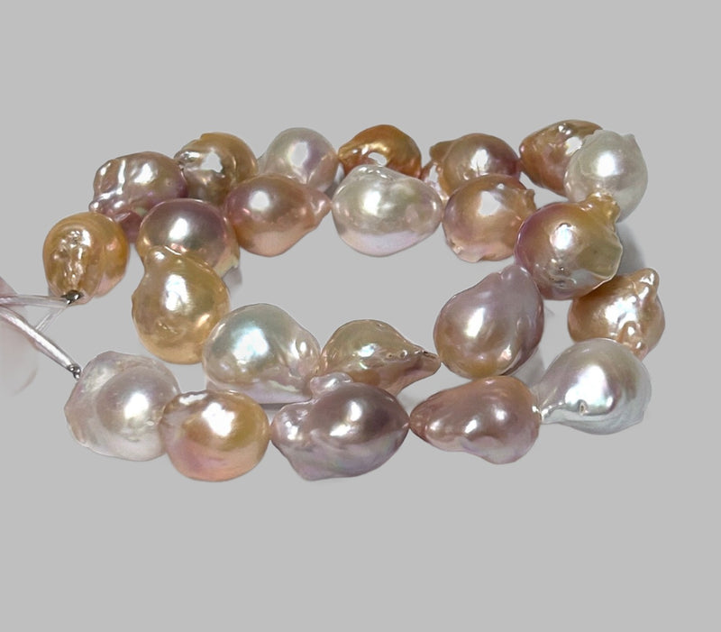 Giant 29.7 Carats 19.3 x 13.1 x 24mm Keshi White Baroque Pearl Loose