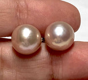 Classic 5A Luster 10.5mm Purple Pink Round Edison Pearl Stud Earrings100% Genuine and Authentic! Beautiful 5A luster. Best Gift For her! Best Gift for Her Classic Mirror Luster 10.5mm Peach Pink Round Edison Cultured Pearl Stud EarrinEarringsFine JewelryThe Fine Pearls Jewelry5mm Purple Pink Round Edison Pearl Stud Earrings