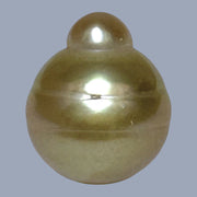 Sllky 14.5 x 17mm 23.3 Carats Gold Philippines South Sea Loose Pearl