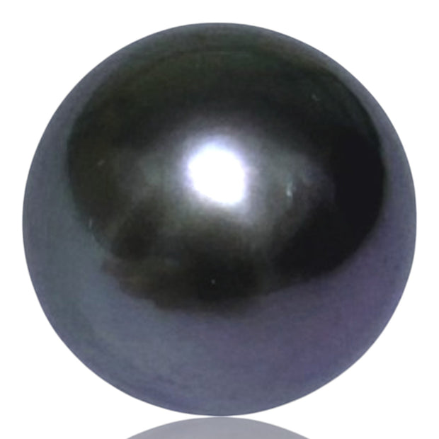 Gigantic 13.2 x 15.7mm 18.2 Carats Tahitian Peacock Gray-Green Pearl