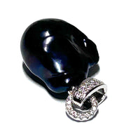 Giant 14 x 19mm Keshi Baroque Purple Black Blue Cultured Pearl Pendant100% Genuine and Authentic! RARE Giant 14 x 19mm 24 Carats Beautiful Purple Black Blue Baroque Keshi Kasumi Cultured Pearl Pendant / Best Gift For Her
PENDANT INFORMCharms & PendantsFine JewelryThe Fine Pearls Jewelry19mm Keshi Baroque Purple Black Blue Cultured Pearl Pendant