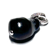 Giant 14 x 19mm Keshi Baroque Purple Black Blue Cultured Pearl Pendant100% Genuine and Authentic! RARE Giant 14 x 19mm 24 Carats Beautiful Purple Black Blue Baroque Keshi Kasumi Cultured Pearl Pendant / Best Gift For Her
PENDANT INFORMCharms & PendantsFine JewelryThe Fine Pearls Jewelry19mm Keshi Baroque Purple Black Blue Cultured Pearl Pendant