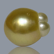 Huge Baroque 14 x 16.9mm 21 Carats Rich Gold South Sea Pearl Loose