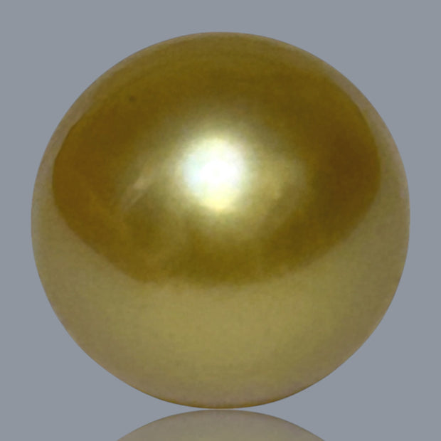 Huge Baroque 14 x 16.9mm 21 Carats Rich Gold South Sea Pearl Loose