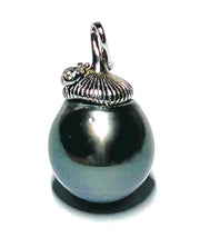 Huge 12 x 13.5mm Tahitian Sea Peacock Black Green Pearl Pendant100% Genuine and Authentic! Gorgeous Oval 12 x 13.5mm Tahitian South Sea  Natural Peacock Black Green Overtone Cultured Pearl Handmade Pendant / Best Gift For Her
PECharms & PendantsFine JewelryThe Fine Pearls Jewelry5mm Tahitian Sea Peacock Black Green Pearl Pendant