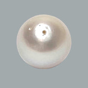 Baroque 15.8 x 15.3mm White South Sea Pearl Loose Fully-Drilled