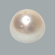 Baroque 15.8 x 15.3mm White South Sea Pearl Loose Fully-Drilled