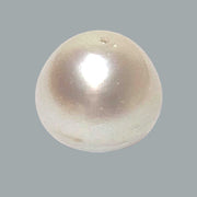 Baroque 15.8 x 15.3mm White South Sea Pearl Loose Fully-Drilled