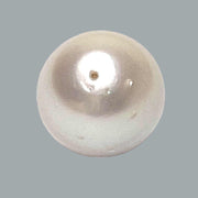 Baroque 15.8 x 15.3mm White South Sea Pearl Loose Fully-Drilled