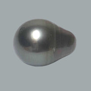 Oval 13.7 x 17.8mm 21.6 Carat Tahitian Peacock Grey Green Pearl