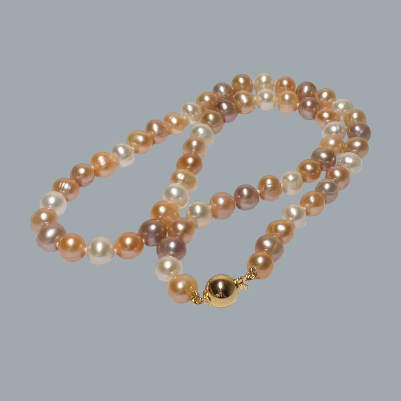Fabulous 10.5 - 11mm White Edison Cultured Round Pearl Earrings