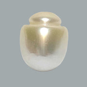 Oval Bottom Round 13.2 x 16.2mm 20.6 Carats Pale Gold South Sea Pearl