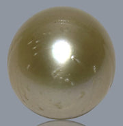 Smooth 13.9 x 16.4mm 23.6 Carats Gold South Sea Pearl Loose