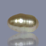 Baroque 12 x 19.3mm 20.3 Carats Natural Deep Gold South Sea Pearl