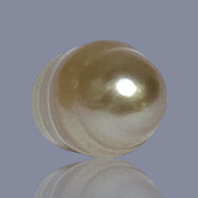 Baroque 12 x 19.3mm 20.3 Carats Natural Deep Gold South Sea Pearl