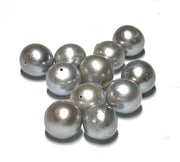 AAA+ Luster 9.1 Carats 10.5 - 11mm Silver Blue Round Edison Pearl Loos100% Authentic and Genuine!  Making Own Jewelry Pearl Beads! Genuine Excellent Luster 9.1 Carats 10.5 - 11mm Natural Silver Blue Pink Round Edison Cultured Pearl LooTapioca PearlsFine JewelryThe Fine Pearls Jewelry5 - 11mm Silver Blue Round Edison Pearl Loose