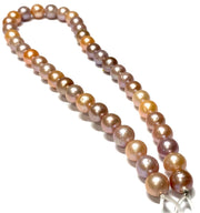 Kelly Style 10 - 11mm Edison Natural Multi Color Pearl 16" StrandFantastic 10 - 11mm Edison Natural Multi Purple Peach Rose Pink Rainbow Colors Cultured Pearl 16" Strand - For 18" Necklace / Best Gift For HerPEARL INFORMATIONPearlNecklacesFine JewelryThe Fine Pearls JewelryKelly Style 10 - 11mm Edison Natural Multi Color Pearl 16" Strand