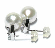 Round 9 - 9.5mm Natural White Edison Cultured Pearl Stud Earrings100% Genuine and Brand New. Fantastic Natural White Round 9 - 9.5mm Edison Cultured 5A+ Luster Pearl Dangle Stud Earrings / Best Gift For Her
PEARL INFORMATION

PearEarringsFine JewelryThe Fine Pearls Jewelry5mm Natural White Edison Cultured Pearl Stud Earrings