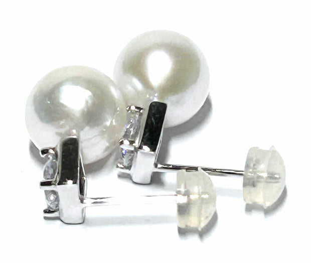 Round 9 - 9.5mm Natural White Edison Cultured Pearl Stud Earrings100% Genuine and Brand New. Fantastic Natural White Round 9 - 9.5mm Edison Cultured 5A+ Luster Pearl Dangle Stud Earrings / Best Gift For Her
PEARL INFORMATION

PearEarringsFine JewelryThe Fine Pearls Jewelry5mm Natural White Edison Cultured Pearl Stud Earrings