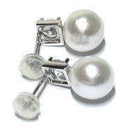 Round 9 - 9.5mm Natural White Edison Cultured Pearl Stud Earrings100% Genuine and Brand New. Fantastic Natural White Round 9 - 9.5mm Edison Cultured 5A+ Luster Pearl Dangle Stud Earrings / Best Gift For Her
PEARL INFORMATION

PearEarringsFine JewelryThe Fine Pearls Jewelry5mm Natural White Edison Cultured Pearl Stud Earrings