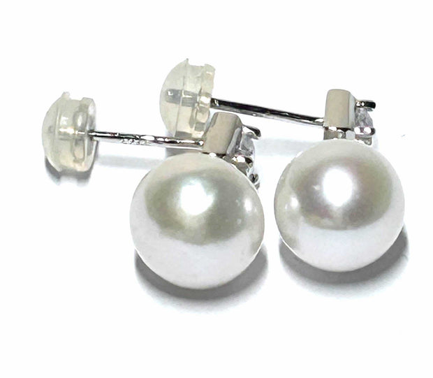 Round 9 - 9.5mm Natural White Edison Cultured Pearl Stud Earrings100% Genuine and Brand New. Fantastic Natural White Round 9 - 9.5mm Edison Cultured 5A+ Luster Pearl Dangle Stud Earrings / Best Gift For Her
PEARL INFORMATION

PearEarringsFine JewelryThe Fine Pearls Jewelry5mm Natural White Edison Cultured Pearl Stud Earrings