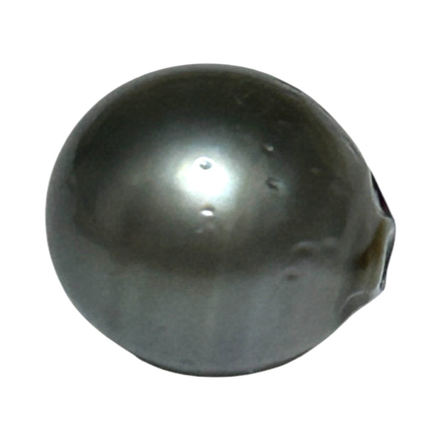 Radiant 21 Carat 13.9x 15.5mm Tahitian Peacock Middle Gray Pearl