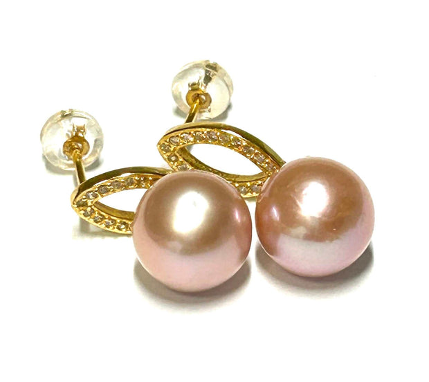 Natural Purple Pink Round 10mm Edison 5A Quality Pearl Dangle EarringsExquisite Natural Purple Pink Round 10mm Edison Cultured 5A Quality Pearl Dangle Earrings / Wedding Fine Pearl Jewelry / Best Gift For HerPEARL INFORMATIONPearl TypeOther Pearl EarringsFine JewelryThe Fine Pearls JewelryNatural Purple Pink Round 10mm Edison 5A Quality Pearl Dangle Earrings