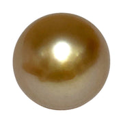 Giant 14.3 x 15.8mm 22.1 Carats Deep Golden South Sea Pearl Loose