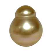 Baroque 12.8 x 17.2mm 18.8 Carats Natural Gold South Sea Loose Pearl (Copy) (Copy)