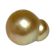 Baroque 12.8 x 17.2mm 18.8 Carats Natural Gold South Sea Loose Pearl (Copy) (Copy)