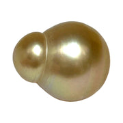 Baroque 12.8 x 17.2mm 18.8 Carats Natural Gold South Sea Loose Pearl (Copy) (Copy)