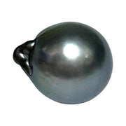 Huge 13.7 x 16.5mm 20 Carat Tahitian Sea Peacock Middle Gray Pearl