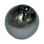 Huge 13.7 x 16.5mm 20 Carat Tahitian Sea Peacock Middle Gray Pearl