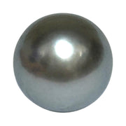 Exquisite 12.4 x 14mm 15.4 Carats Tahitian Peacock Light Gray Loose Pearl