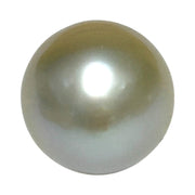 Large 15.3 x 19.7mm 29.8 Carat Gold South Sea Polished Pearl Loose