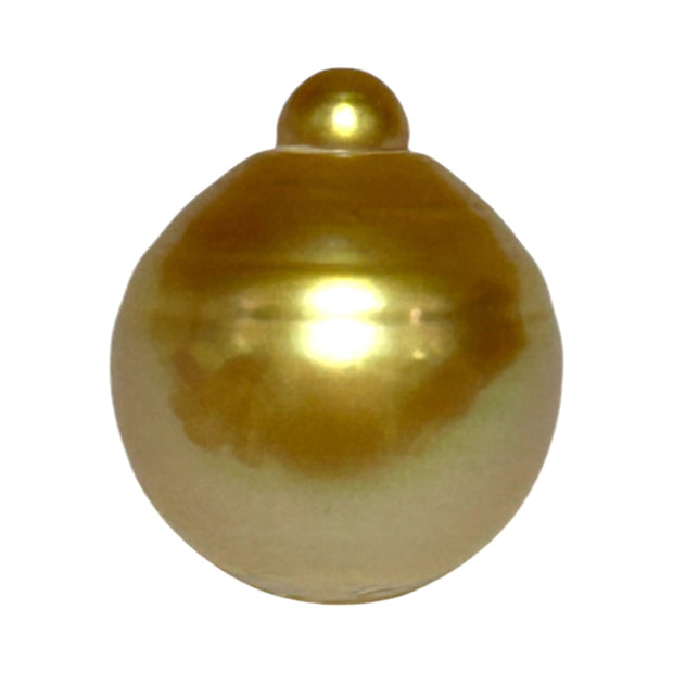 Giant 15 x 17.6mm 24.7 Carat Natural Deep Gold South Sea Loose Pearl