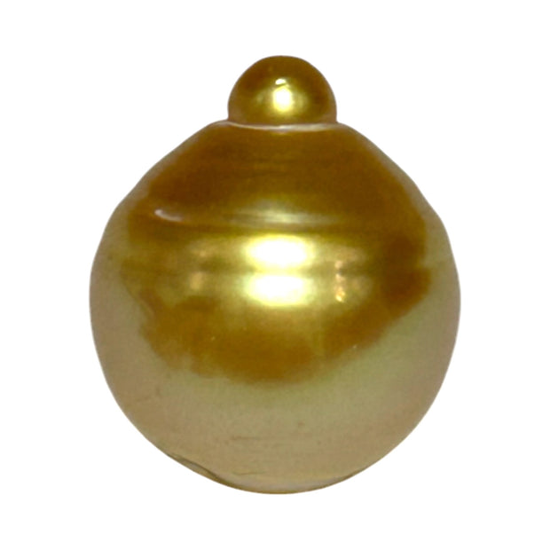 Giant 15 x 17.6mm 24.7 Carat Natural Deep Gold South Sea Loose Pearl