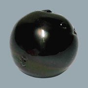 Giant 17.6mm 39.5 Carat Tahitian Sea Black Brown Pearl Un-Drilled