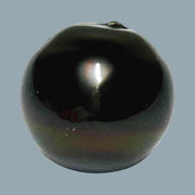 Giant 17.6mm 39.5 Carat Tahitian Sea Black Brown Pearl Un-Drilled