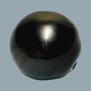 Giant 17.6mm 39.5 Carat Tahitian Sea Black Brown Pearl Un-Drilled