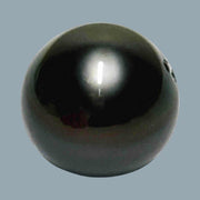 Giant 17.6mm 39.5 Carat Tahitian Sea Black Brown Pearl Un-Drilled