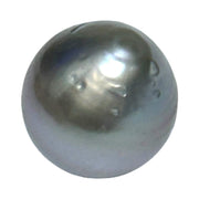 Tahitian Sea Middle Gray Loose Pearl Drop 14.8 Carat 12.1 x 13.3mm